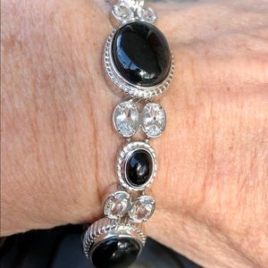 Gem Insider® Colorado black moon Bracelet 7.5”